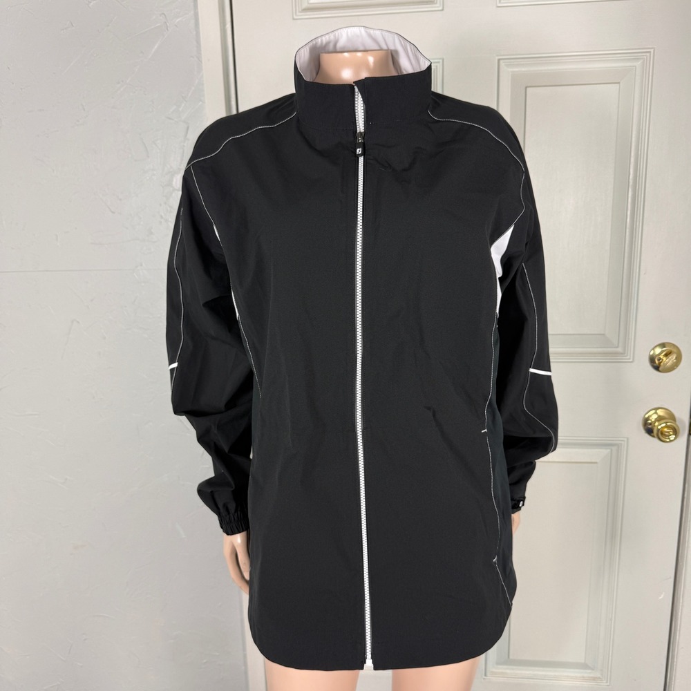 Footjoy Hydrolite Zip Jacket XL Lightweight Rain Coat Golf Outdoor U3-13